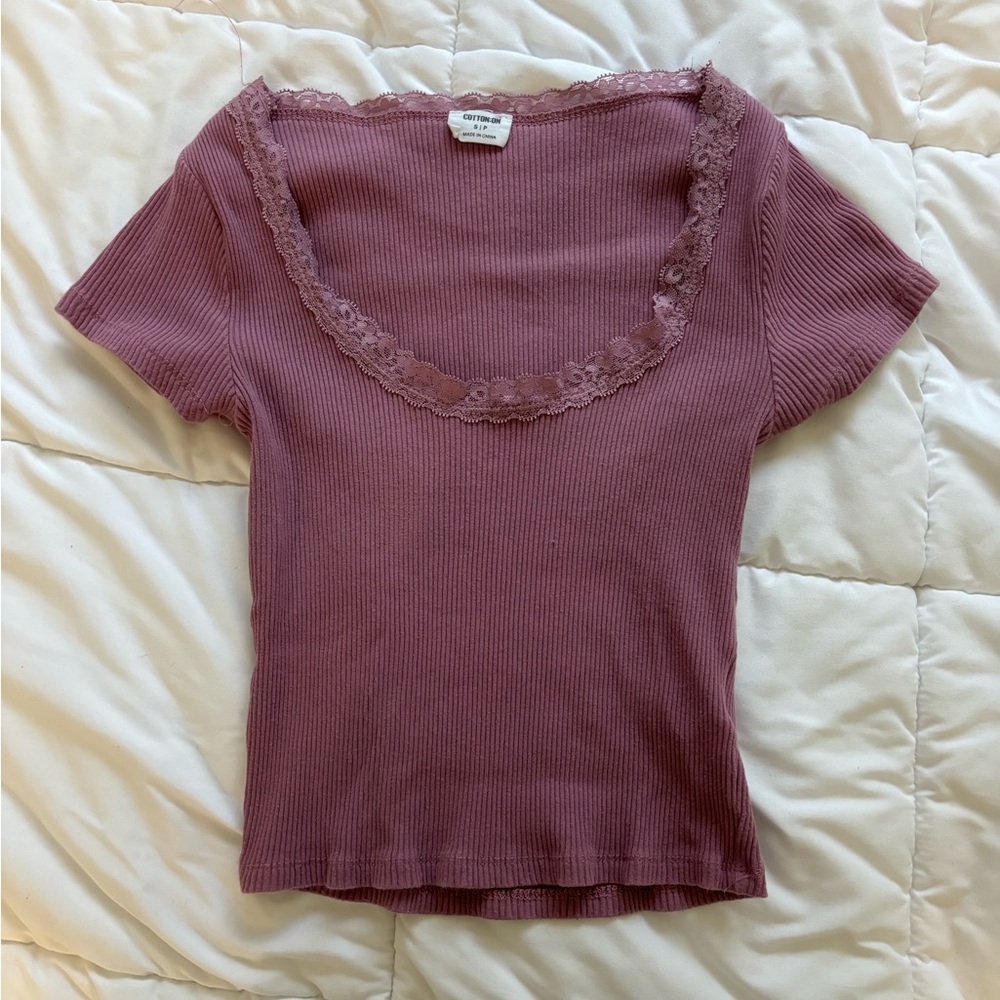 pink t-shirt top